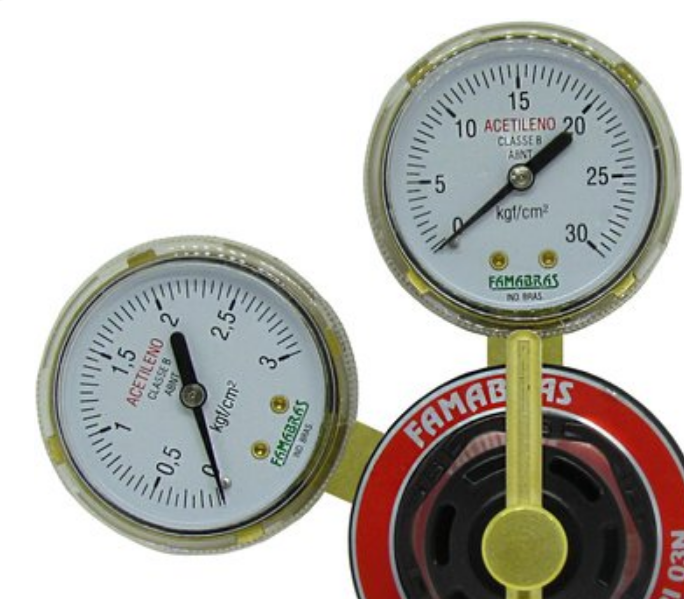 Regulador Pressão Acetileno Famabras
