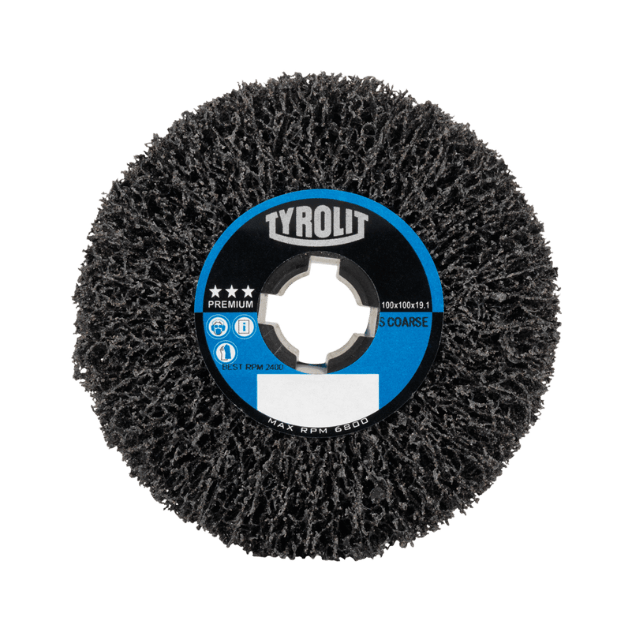 roda de limpeza furo 100x100 g grosso premium tyrolit