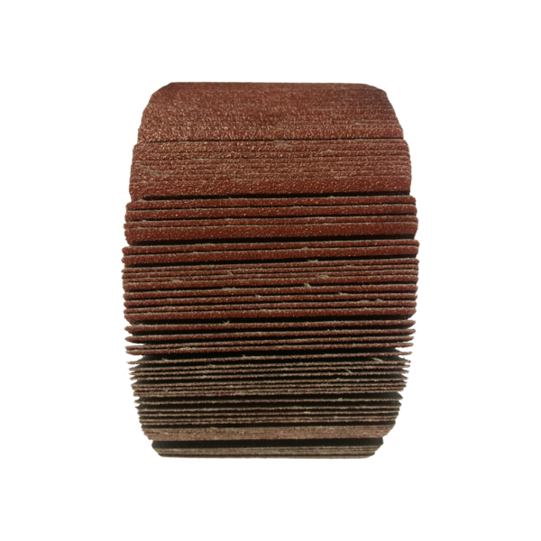 Roda De Lixa Furo 46Mm 150 X 75 G 100 Marrom