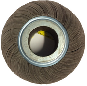 Roda De Lixa Furo 46Mm 150 X 75 G 150 Marrom