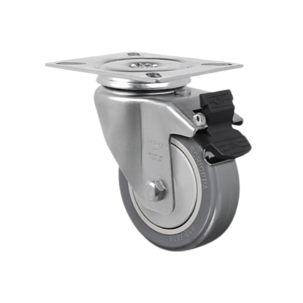 rodizio fixo fl 414 bpe pvc cinza cap 85kg schioppa 3475