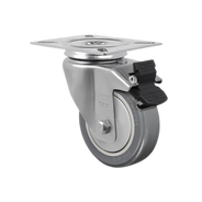 rodizio fixo fl 414 bpe pvc cinza cap 85kg schioppa 3475