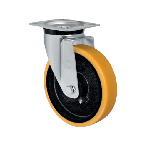 rodizio girat gsa 62 pe poli mold mostarda cap 550kg sch 10323