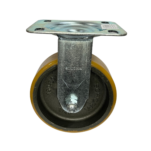 Rodízio Fixo Fsa 62 Pe Poli Mold Mostarda Capacidade 400kg Schioppa