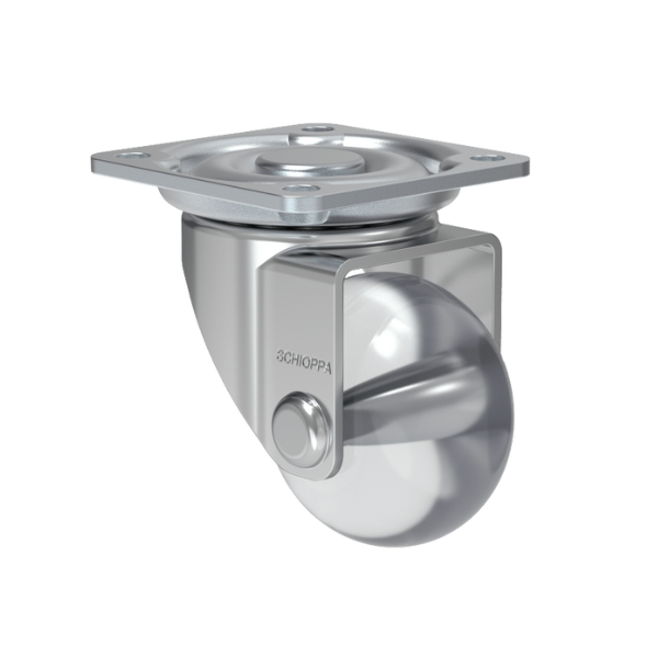 Rodízio Girat Com base Glap 100 Gel Capacidade 30kg Schioppa