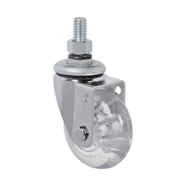 Rodízio Giratório Com Parafuso Glae 210 Gel Capacidade 40kg Schioppa