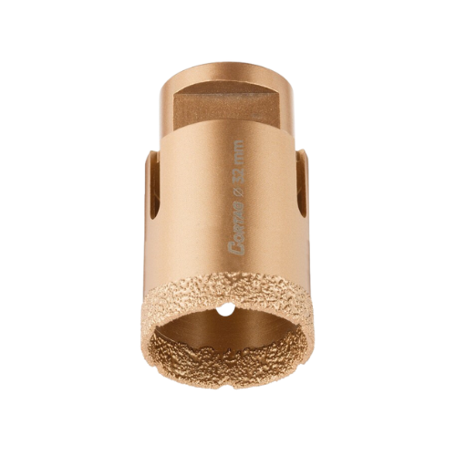 serra copo diamantada para esmerilhadeira porcelanato 32mm m14 cortag
