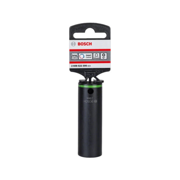 soquete sextavado impacto longo 19mm bosch
