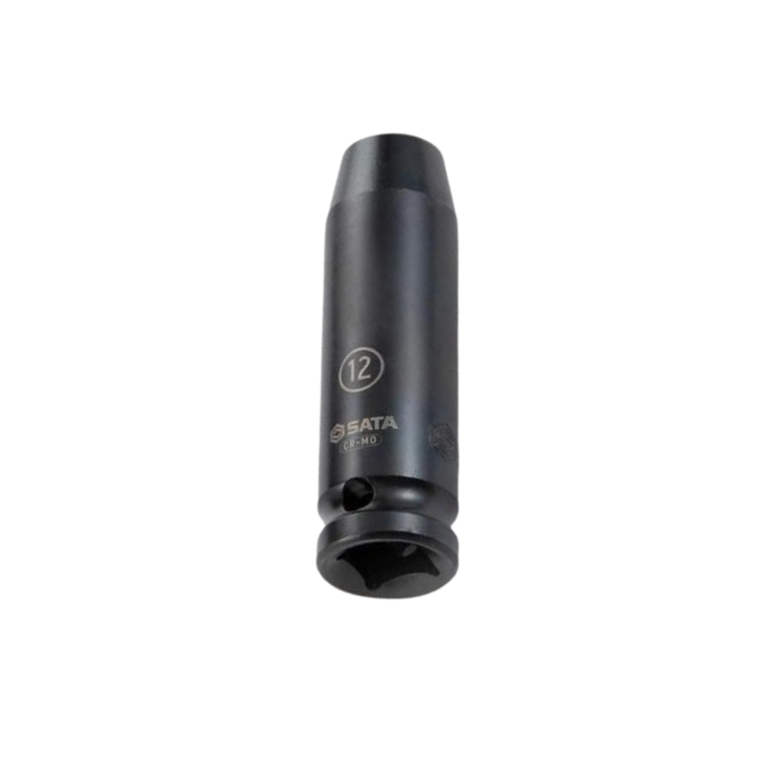 soquete sextavado impacto longo 22mm sata