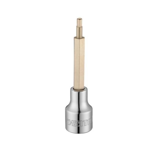 Soquete Hexagonal (allen) Longo 1/2  X 12mm St25207sc Sata
