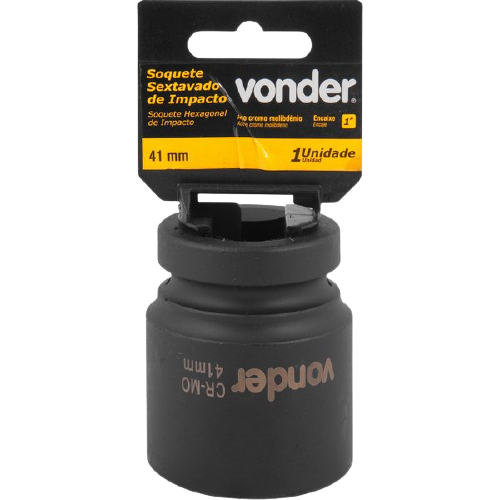 Soquete Sextavado Impacto 1 X 41Mm Vonder