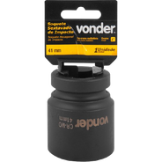Soquete Sextavado Impacto 1 X 41Mm Vonder