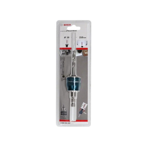 suporte serra copo power change 16mm a 210mm encaixe hexagonal bosch