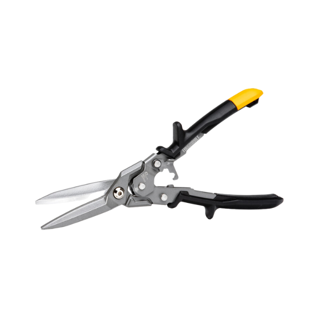 tesoura de corte aviacao prof longo reto tbh460sl toughbuilt aberta