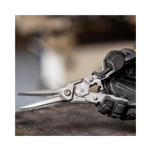 tesoura de corte aviacao prof longo reto tbh460sl toughbuilt em punho