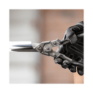 tesoura de corte aviacao prof longo reto tbh460sl toughbuilt em uso