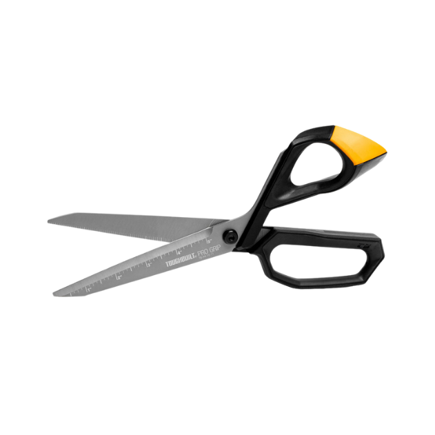 tesoura de corte prof 280mm tbh47011 toughbuilt aberta