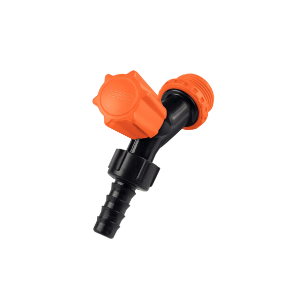 torneira para jardim plástico preta bico fixo 3 4 tramontina 530189