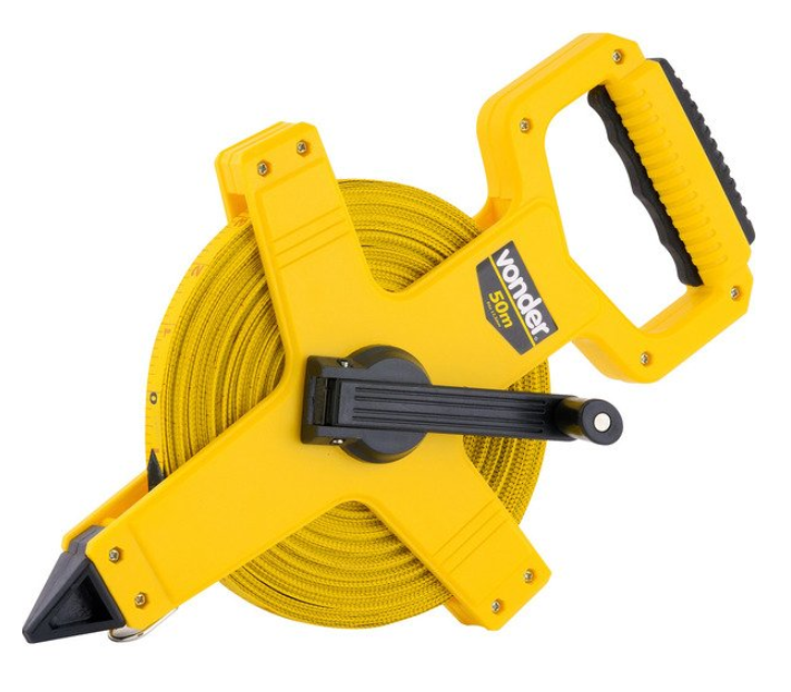 TRENA FIBRA DE VIDRO ABERTA 50M REF 3869503050 VONDER