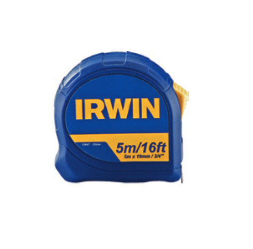 Trena De Aço 5.00M Com Trava Standard Iw13947 Irwin