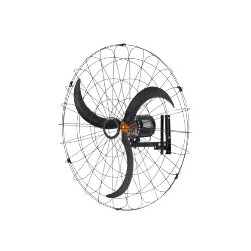 Ventilador Parede Oscil 100cm Preto grade Aço 127 220 Goar