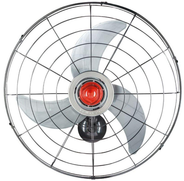 Ventilador Parede Oscilante 70Cm Preto (Gde Aço) Power 230w 3 pás 127/220V Ventisol