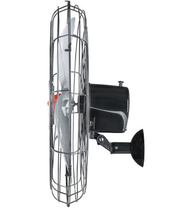 Ventilador Parede Oscilante 70Cm Preto (Gde Aço) Power 230w 3 pás 127/220V Ventisol