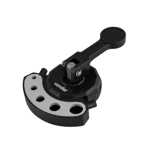 ventosa 55mm para perfuracao com 5 gabaritos vonder