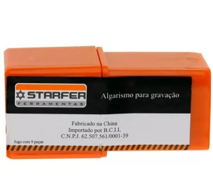 ALGARISMO DE ACO 8MM STARFER