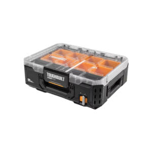 Caixa Organizadora Tampa Transparente Plástica Stacktech TBB1O30 Toughbuilt