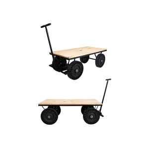 Carrinho Transporte Plataf 300kg Roda Injet Mp300 Lynus
