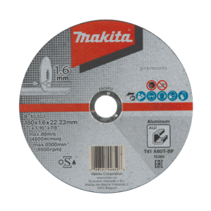 Disco Corte para Alumínio 412 180mm 7 Inox B4535310 Makita