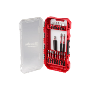 JOGO BITS IMPACTO 18 PECAS SHOCKWAVE 48324403 MILWAUKEE