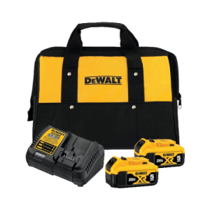 Kit De Baterias 20v 5,0 Ah e Carregador e Bolsa Dcb205c2k-br Dewalt