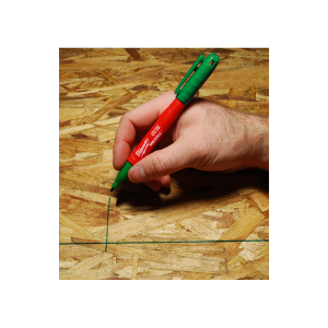 MARCADOR INDUSTRIAL VERDE PONTA FINA INKZALL 48223190 MILWAUKEE