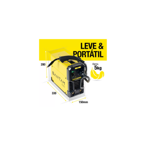 Maquina De Solda Mig Bantam 130a Mono sem Gas Esab