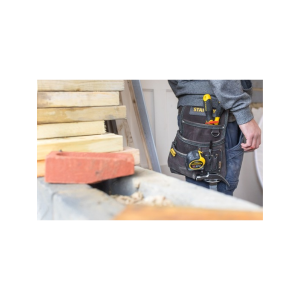 PORTA FERRAMENTAS DE COURO PARA CINTO 6 BOLSOS STST180114 STANLEY