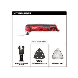 SERRA MULTICORTADORA 12V C 1 BAT 2 AH E BOLSA 2426159N MILWAUKEE