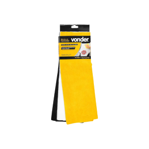 TOALHA MICROFIBRA 40CM X 40CM COM 3 PEcAS VONDER