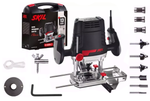 Tupia eletrica com maleta e acessorios skil 24893