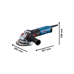 ESMERILHADEIRA ELETRICA 1700W COM CONTROLE DE VEL GWS17125S BOSCH
