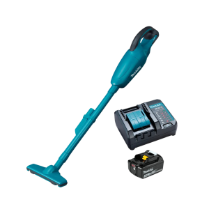 aspirador de po 18v dcl180zb com bateria bl1830b e carregador dc18wc makita