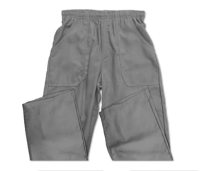 Calça Brim Cinza 1009 Uniformann P