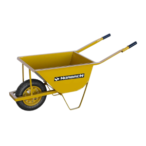 carrinho de mao jirica 70l aco pneumática rh70 horbach 3179