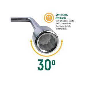chave biela sextavada 11mm st47514l sata