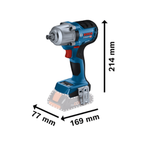 chave de impacto 1,2 18v 450nm sem bateria gds 18v 450 bosch
