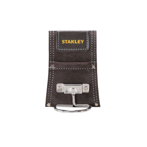 coldre de couro com gancho martelo stanley