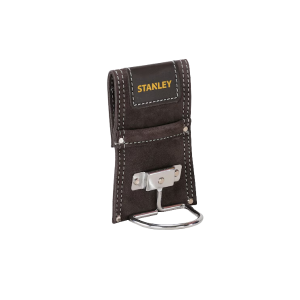 coldre de couro com gancho martelo stanley