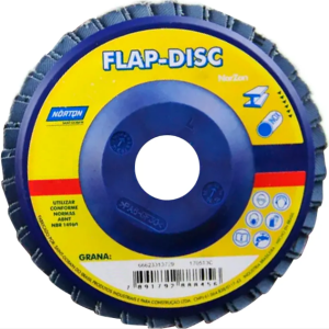 disco de lixa flap disc r822 120 ginox 66623313816 norton 1170