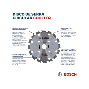 disco p madeira coolteq 110x20 serra mármore bosch 529893